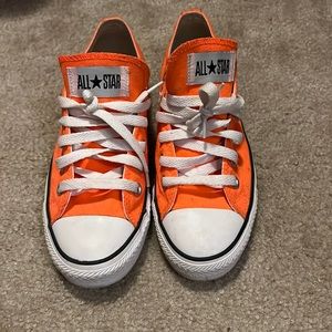 Bright Orange Converses!!!